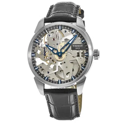Tissot T-complication Squelette Mechanical Skeleton Dial Men's Watch T070.405.16.411.00 In Multi
