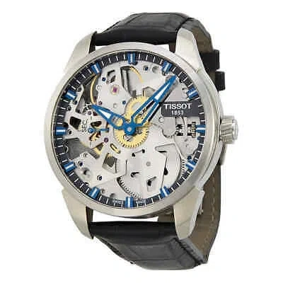 Pre-owned Tissot T-complication Squelette Men's Watch T0704051641100