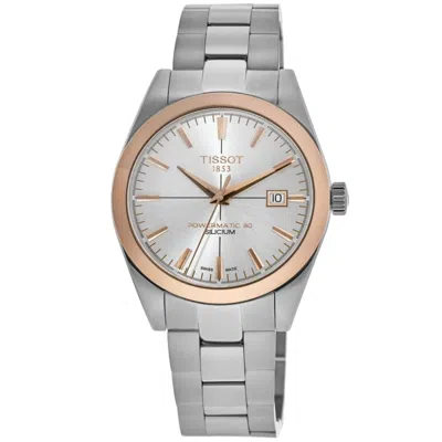 Tissot T-gold Classic Gent Automatic Silver Dial Stainless Steel Men's Watch T927.407.41.031.00
