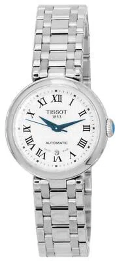 Pre-owned Tissot T-lady Bellissima Swiss Made Stainless Steel T1262071101300 Ladies Watch