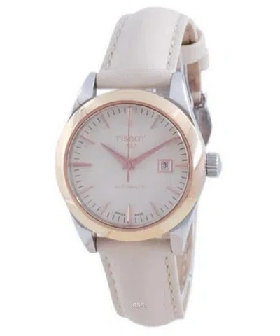 Pre-owned Tissot T-my Lady Automatic Cream Dial T930.007.46.261.00 Ladies Women's Watch In Gold