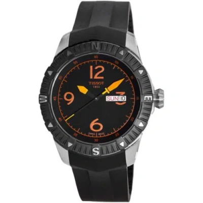 Pre-owned Tissot T-navigator Automatic Black Dial Men's Watch T062.430.17.057.01