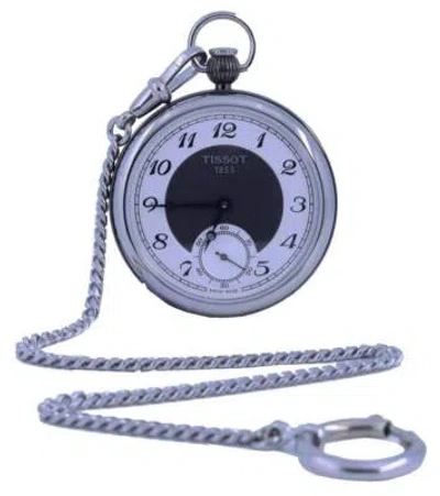 Pre-owned Tissot T-pocket Bridgeport Lepine Mechanical T8604052903200 Unisex Pocket Watch