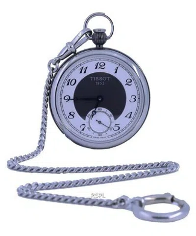 Pre-owned Tissot T-pocket Mechanical Pocket Watch T860.405.29.032.00 30m Unisex
