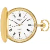 Tissot T-pocket Savonette Quartz White Dial Steel Men's Pocket Watch T83.4.553.13