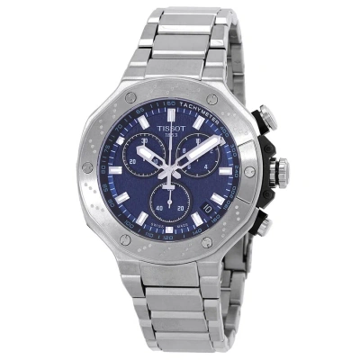 Tissot T-race Chronograph Quartz Blue Dial Men's Watch T141.417.11.041.00