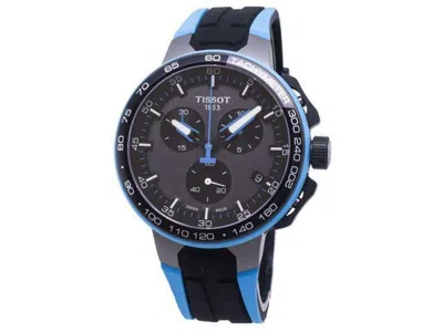 Pre-owned Tissot T-race Cycling Chronograph Black Dial Men's Watch (t111.417.37.441.05)