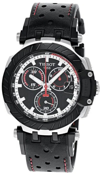 Pre-owned Tissot T-race Motogp Chrono Limited Edition 43mm Men's Watch T115.417.27.051.01