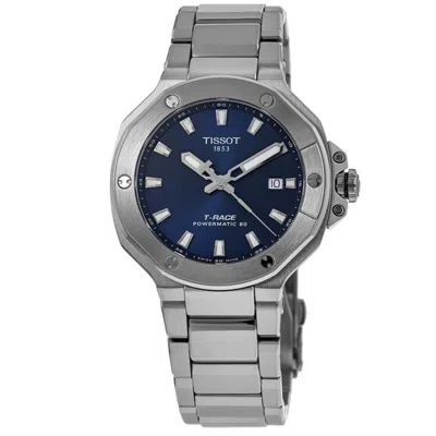 Tissot T-race Powermatic 80 Automatic Blue Dial Steel Men's Watch T141.807.11.041.00