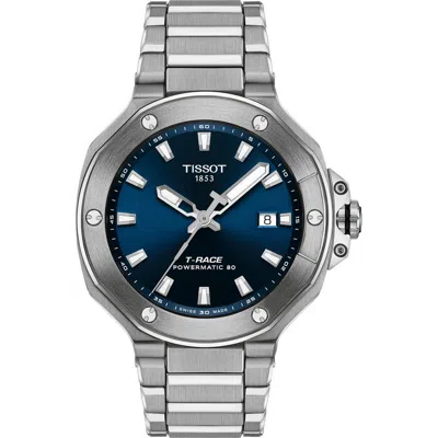 TISSOT TISSOT T-RACE POWERMATIC 80 BRACELET WATCH, 41MM
