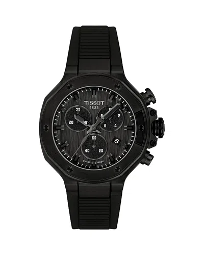 Tissot T-race Quartz Chronograph, 38mm In Black