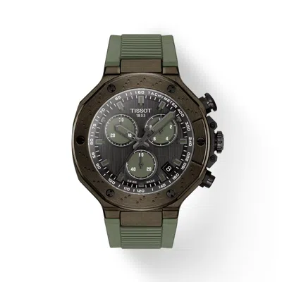 Pre-owned Tissot T-race Quartz Chronograph Men's Watch T1414173706102