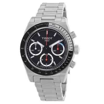 Pre-owned Tissot T-sport Chronograph Manual Wind Black Dial Men's Watch T149.459.21.051.00
