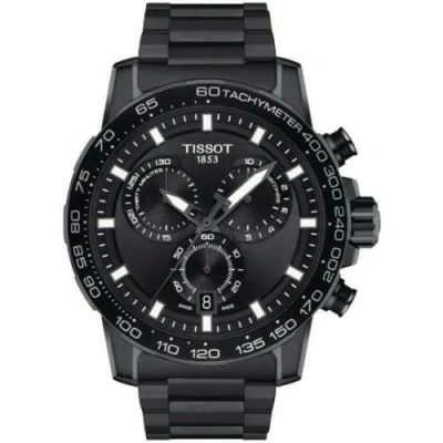 Pre-owned Tissot T-sport Chronograph Quartz Black Dial Men's Watch T125.617.33.051.00