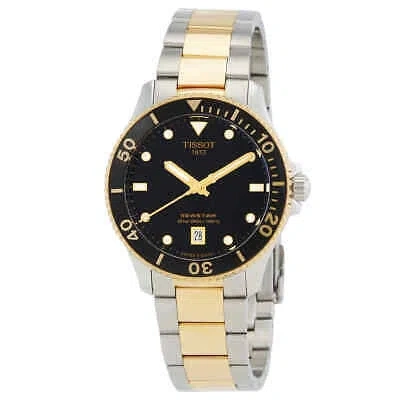 Pre-owned Tissot T-sport Quartz Black Dial Men's Watch T120.410.22.051.00