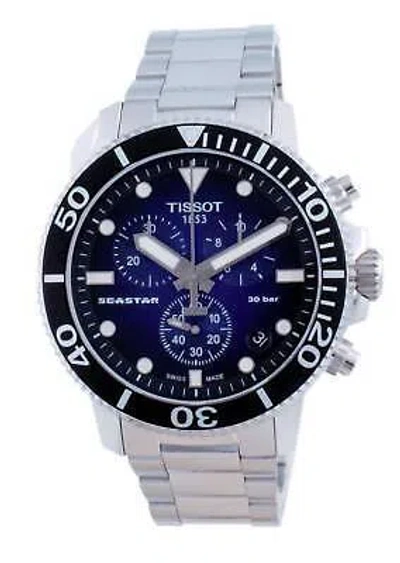 Pre-owned Tissot T-sport Quartz Sports T120.417.11.041.01 300m Men's Watch