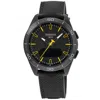 Tissot T-touch Connect Jungfrau Special Edition Black Dial Fabric Strap Men's Watch T153.420.47.051.06 In Black