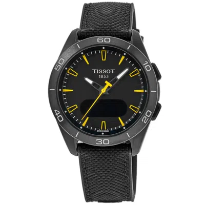 Tissot T-touch Connect Jungfrau Special Edition Black Dial Fabric Strap Men's Watch T153.420.47.051.06