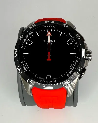 Pre-owned Tissot T-touch Connect Professional With Tags Timepiece T121.420.47.051.01