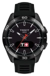 TISSOT TISSOT T-TOUCH CONNECT SPORT SOLAR SMART SILICONE STRAP WATCH, 43.75MM