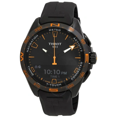 Tissot T-touch Perpetual Alarm Chronograph Quartz Analog-digital Black Dial Men's Watch T121.420.47.