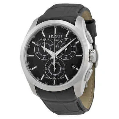 Pre-owned Tissot T-trend Couturier Chronograph Men's Watch T0356171605100