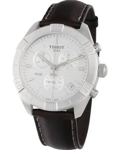 Pre-owned Tissot T101.617.16.031.00 Mens Watch Pr100 Sport Chronograph