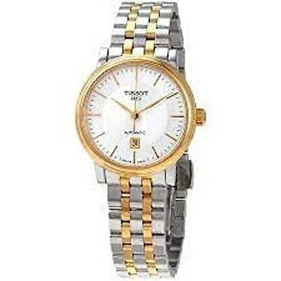 Pre-owned Tissot T1222072203100 Women's Watch Stainless Steel Band Automatic Movement
