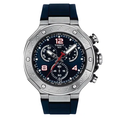 Pre-owned Tissot T141.417.17.047.00 T-race Motogp Limited Edition Chrono Quartz Mens Watch