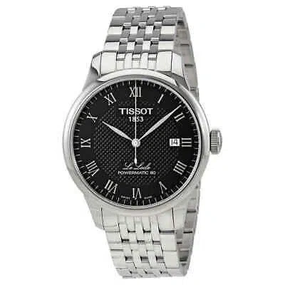 Pre-owned Tissot Tist0064071105300  Le Locle Powermatic 80 Automatic Men's Watch