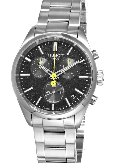 Pre-owned Tissot Tour De France Pr 100 40mm Men's Watch T150.417.11.051.00