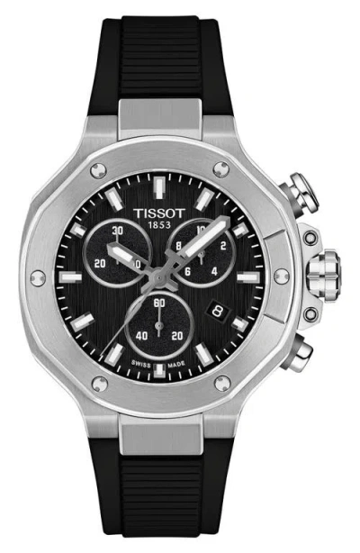 Tissot T-race Quartz Chronograph Watch, 38mm In Black