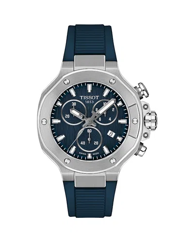 Tissot T-race Quartz Chronograph Watch, 38mm In Blue