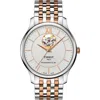 Tissot Tradition Bracelet Watch, 40mm In Silver/rose Gold