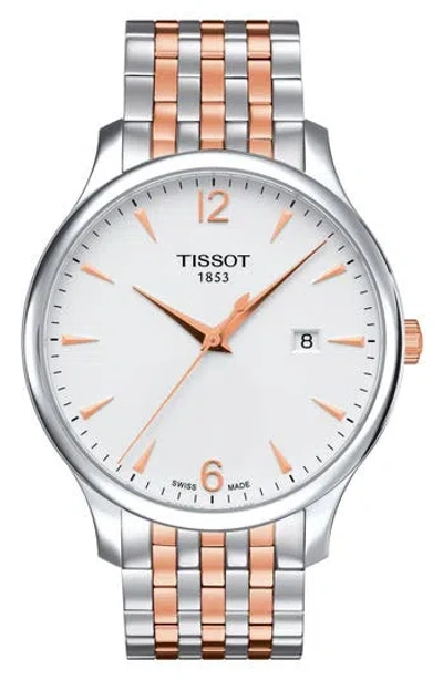 Tissot Tradition Bracelet Watch, 42mm In Multi