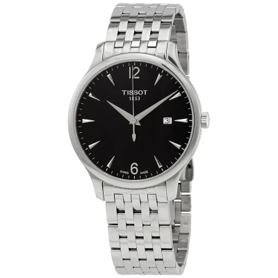 Tissot Tradition Quartz Black Dial Men's Watch T063.610.11.057.00