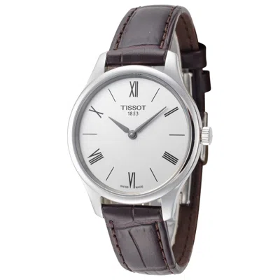 Tissot Tradition Women's Watch T0632091603800 In Brown