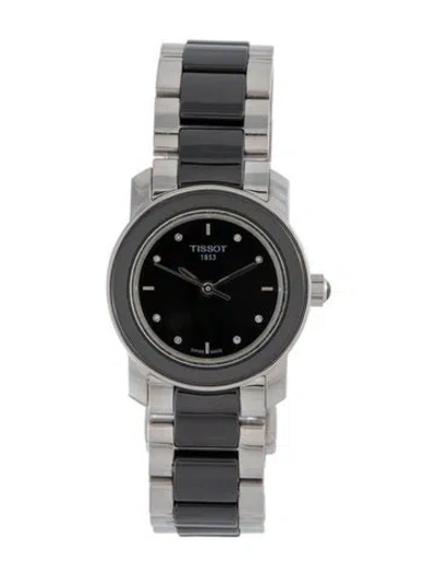 Pre-owned Tissot T-trend Cera Watch, 28mm In Multi