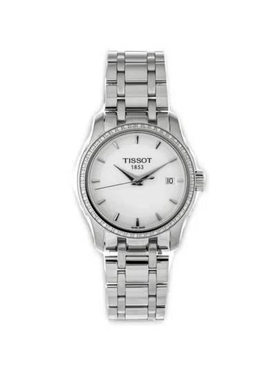 Tissot T-trend Couturier 32mm Watch In Silver