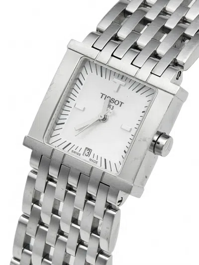 Pre-owned Tissot T-trend L910 23mm Watch In White