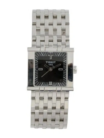 Pre-owned Tissot T-trend Six-t Watch, 23mm In Multicolor