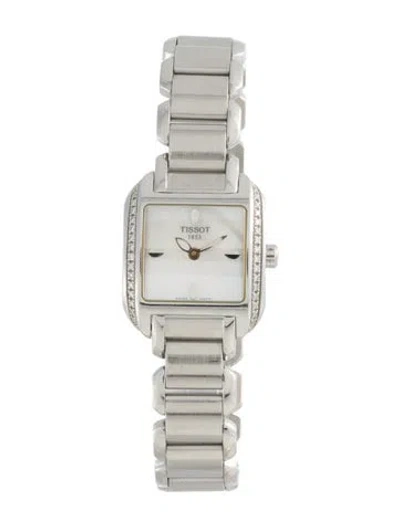 Pre-owned Tissot T-wave Watch, 24mm In Multicolor