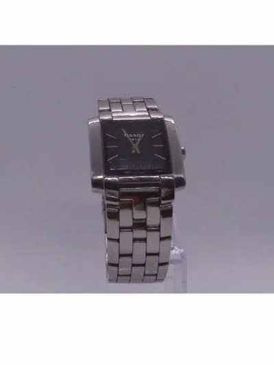 Pre-owned Tissot Txl 7 Watch T60.1.588.51 - With Both Analog & Digital Display
