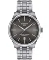 Tissot Unisex Swiss Automatic Chemin Des Tourelles Powermatic 80 Stainless Steel Bracelet Watch 39mm In No Color