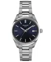 TISSOT UNISEX SWISS PR 100 STAINLESS STEEL BRACELET WATCH 34MM