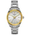 Tissot Unisex Swiss Pr 100 Stainless Steel Bracelet Watch 34mm In No Color