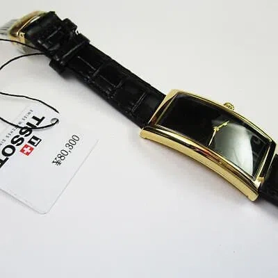 Pre-owned Tissot [unused New]  Heritage Banana Watch Quartz Leather 49mm Limited Model