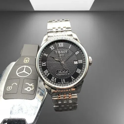 Pre-owned Tissot Watch Men Le Locle Automatic Mechanical Skeletonized Men's Watch-new