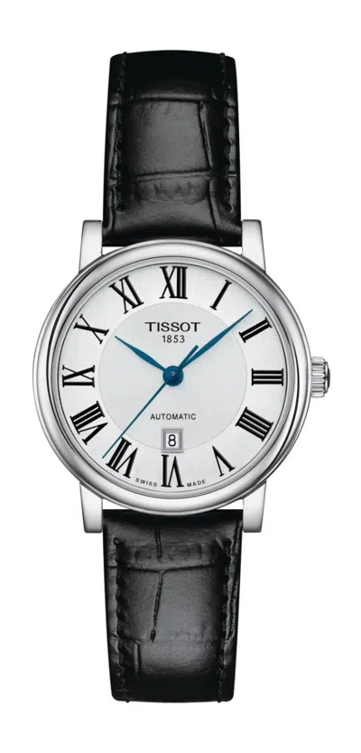 Tissot Women's Carson 30mm Automatic Watch In Silver