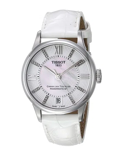 TISSOT TISSOT WOMEN'S CHEMIN DES TOURELLES DIAMOND WATCH